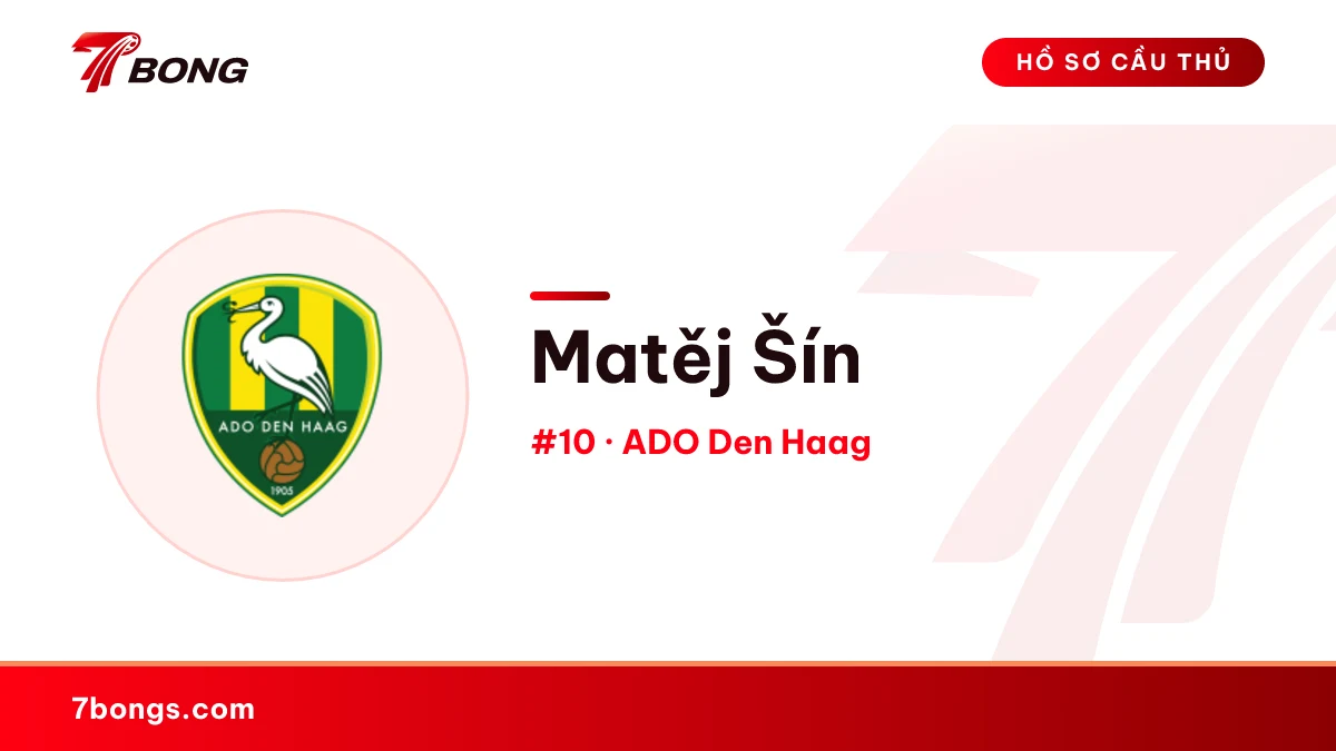 Matěj Šín — ADO Den Haag