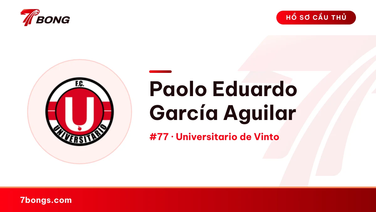 Paolo Eduardo García Aguilar — Universitario de Vinto