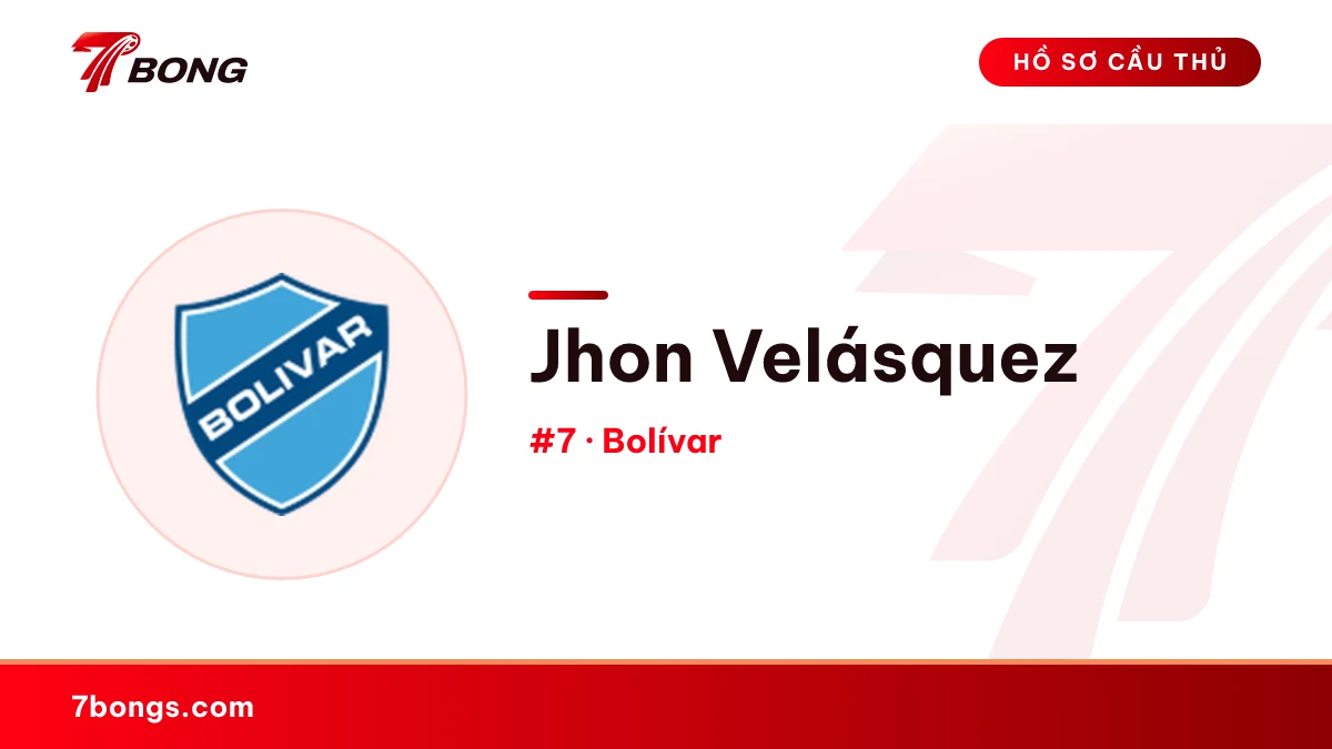 Jhon Velásquez — Bolívar