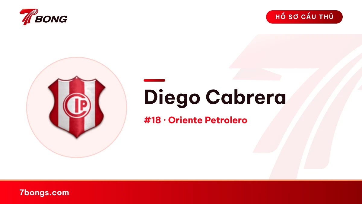 Diego Cabrera — Oriente Petrolero