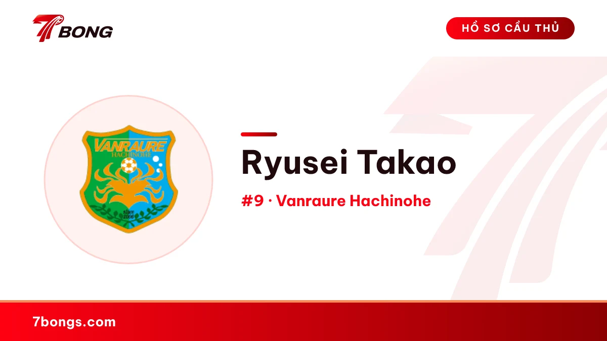 Ryusei Takao — Vanraure Hachinohe