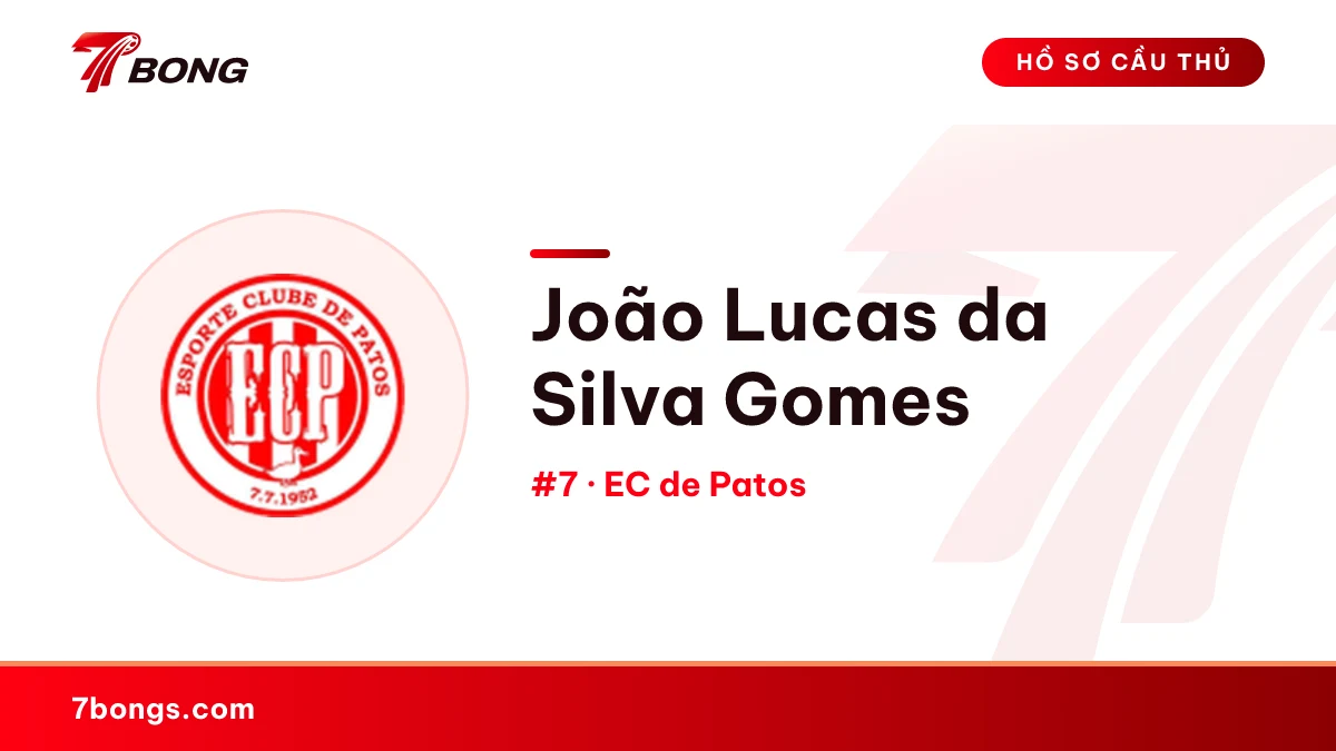 João Lucas da Silva Gomes — EC de Patos