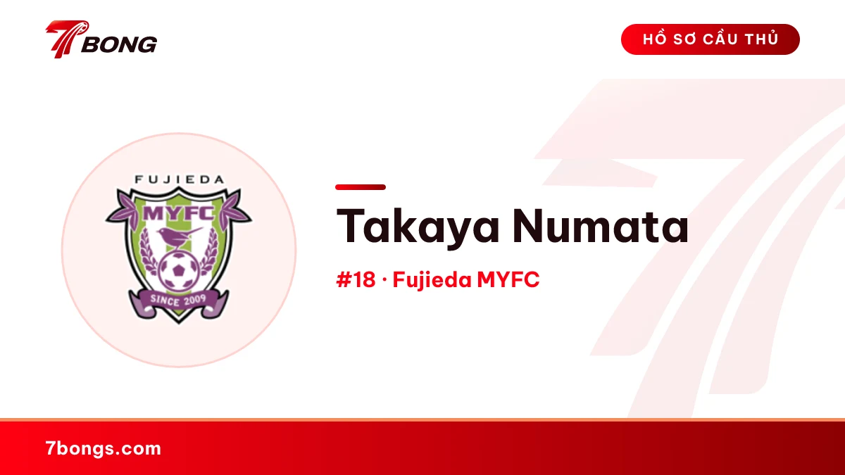 Takaya Numata — Fujieda MYFC