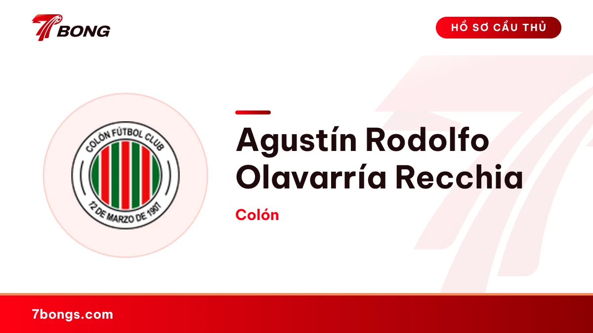 Agustín Rodolfo Olavarría Recchia — Colón
