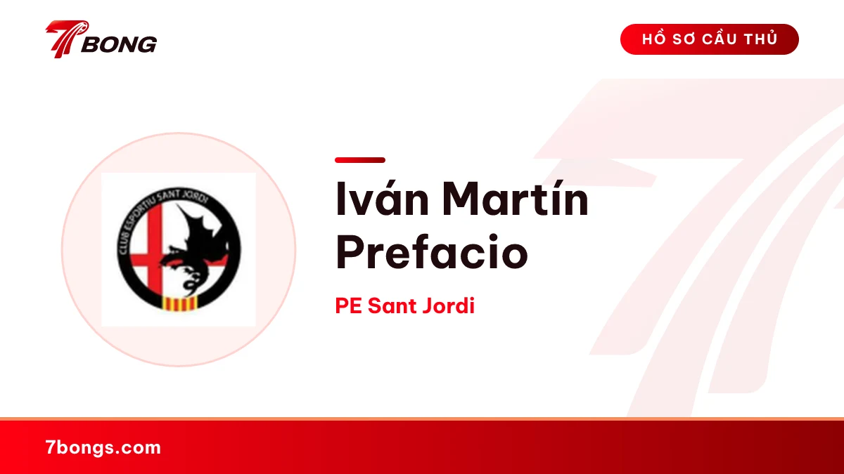 Iván Martín Prefacio — PE Sant Jordi