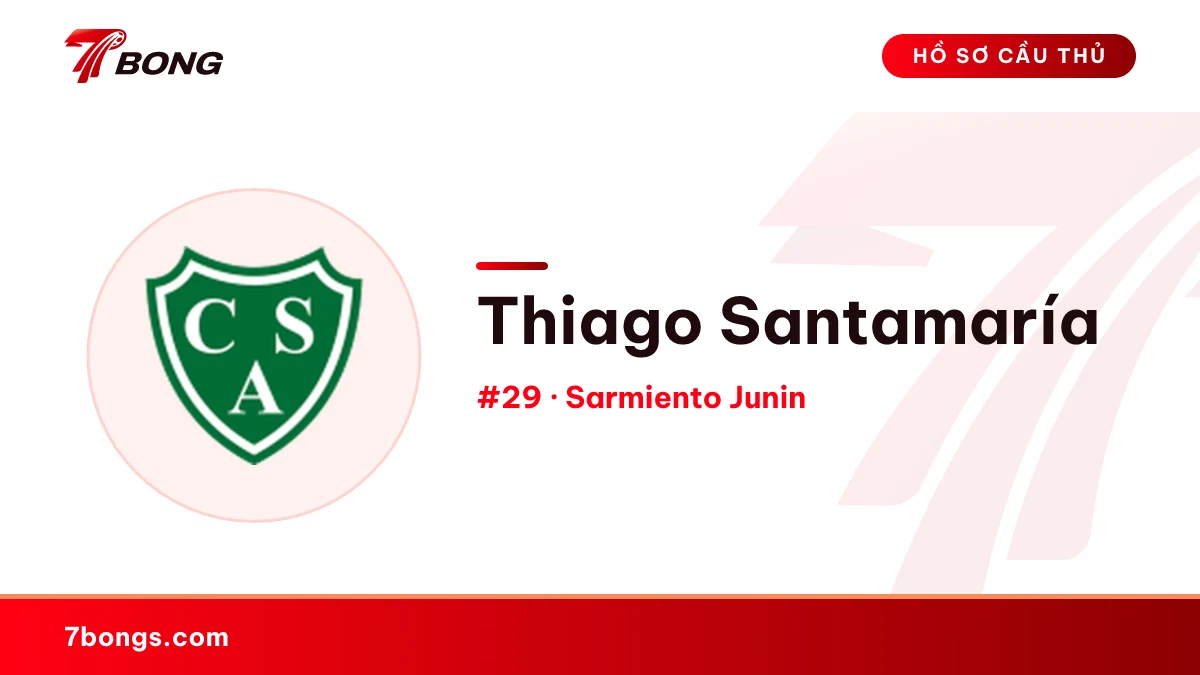 Thiago Santamaría — Sarmiento Junin