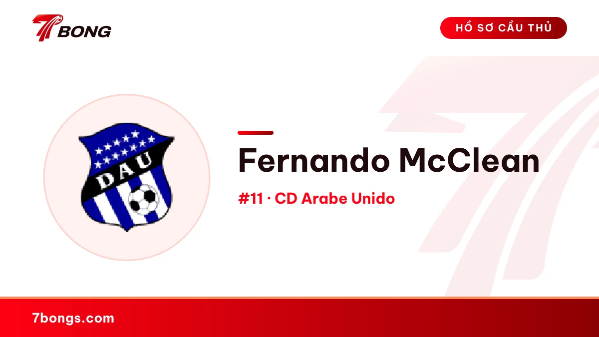 Fernando McClean — CD Arabe Unido