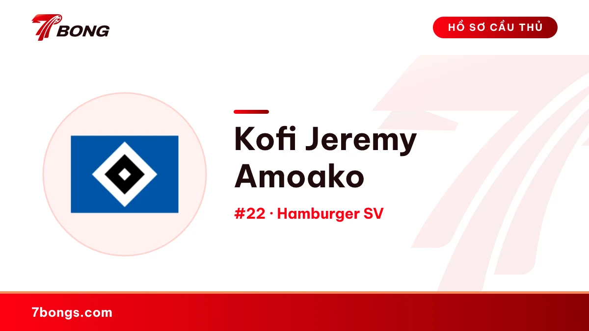 Kofi Jeremy Amoako — Hamburger SV