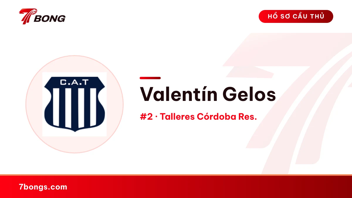 Valentín Gelos — Talleres Córdoba Res.