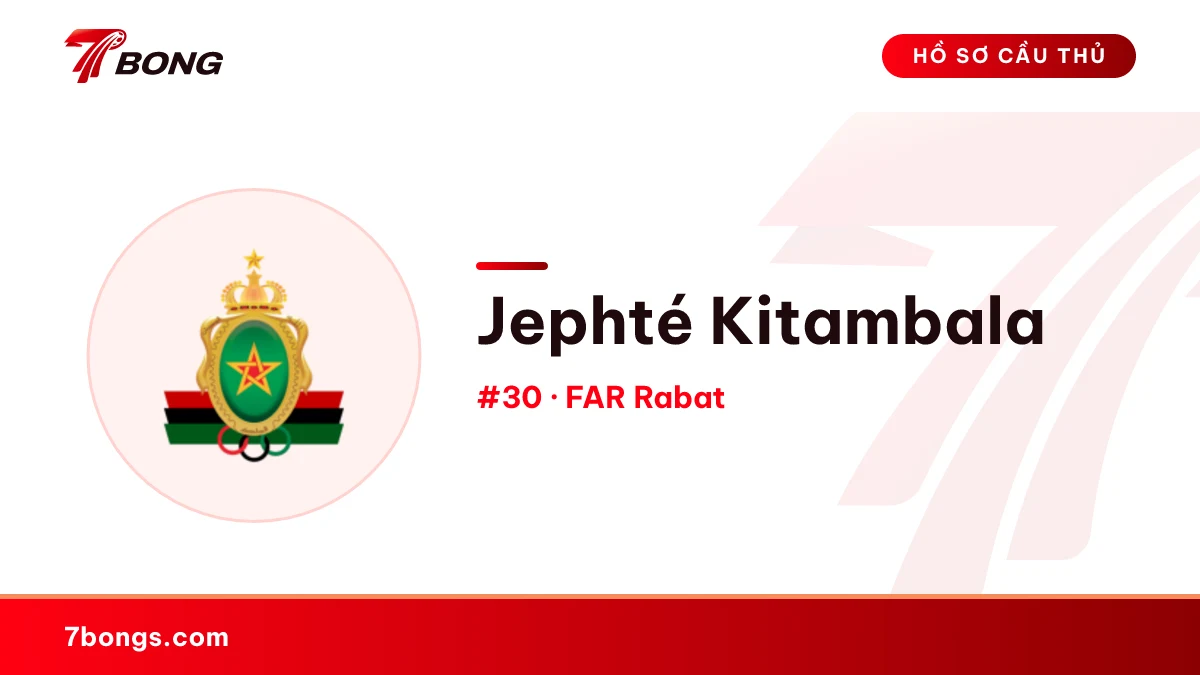 Jephté Kitambala — FAR Rabat