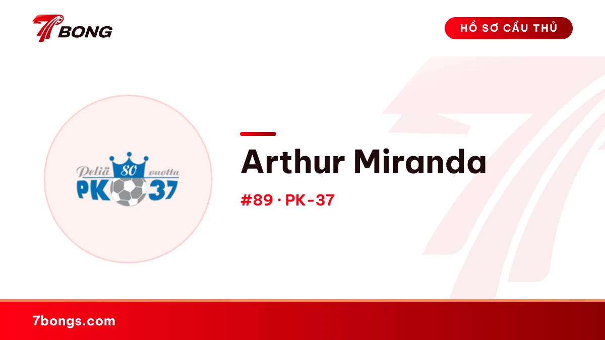 Arthur Miranda — PK-37