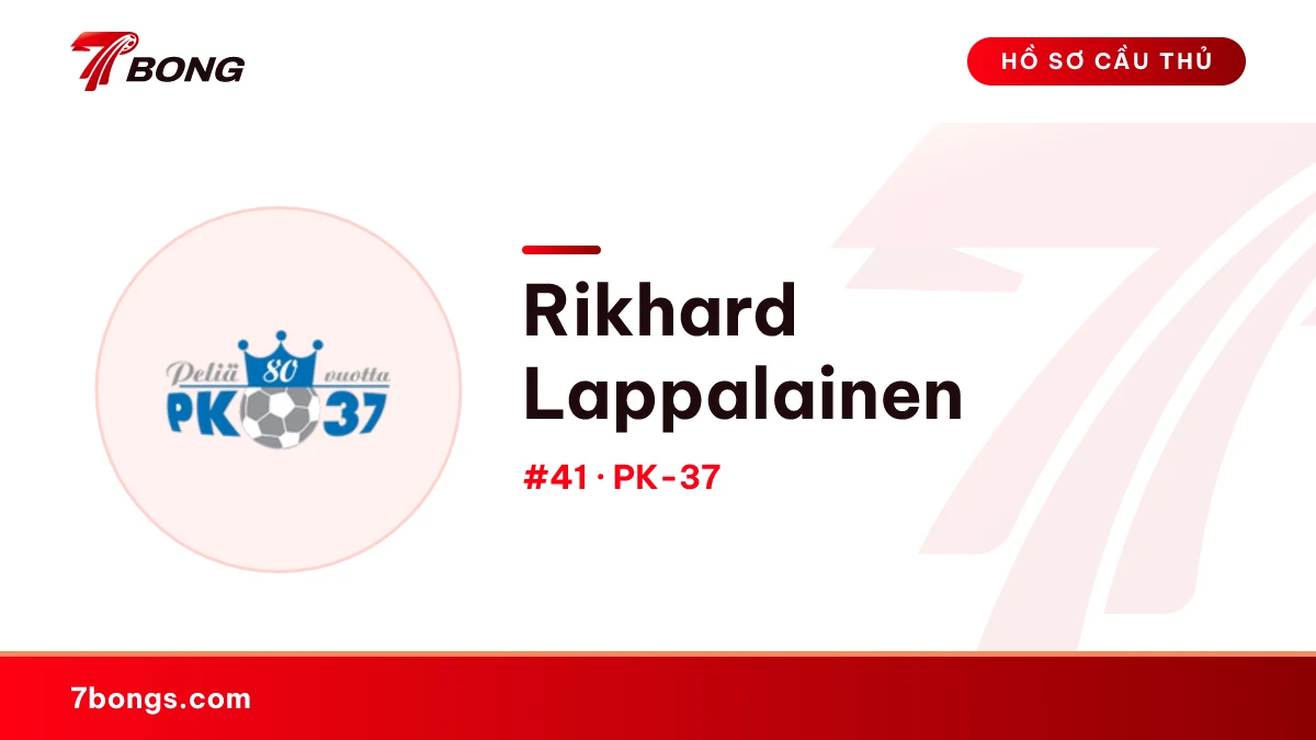 Rikhard Lappalainen — PK-37
