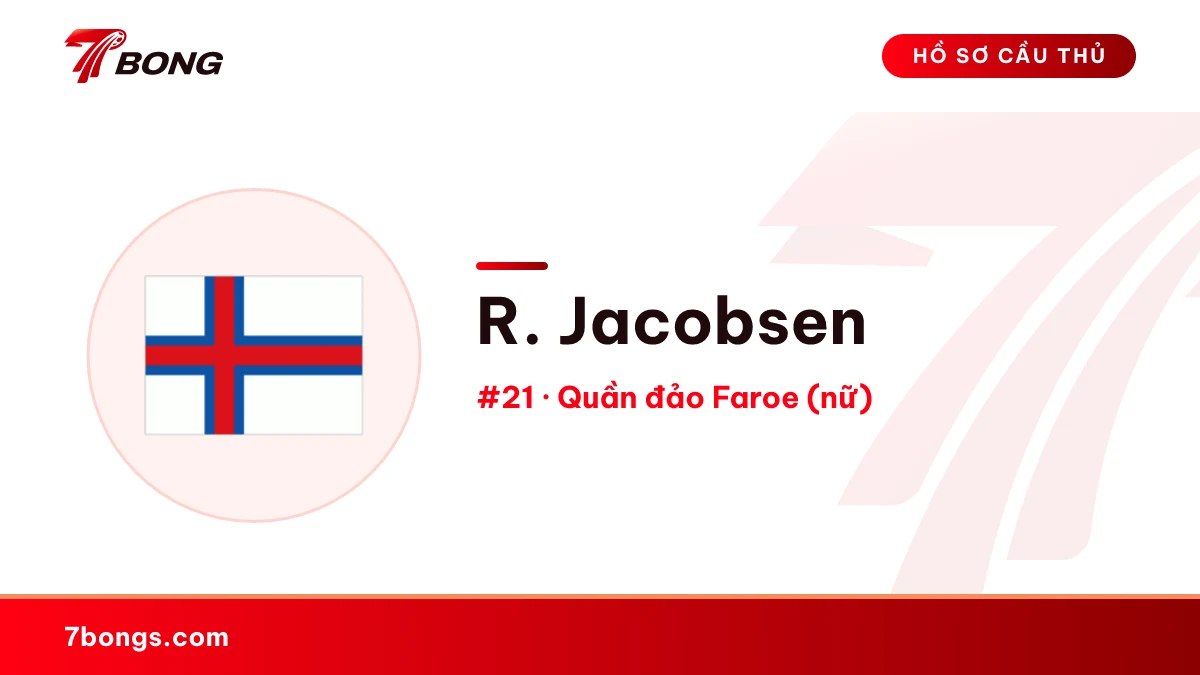 R. Jacobsen — Quần đảo Faroe (nữ)