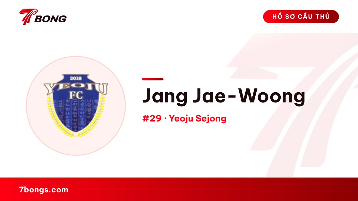 Jang Jae-Woong — Yeoju Sejong
