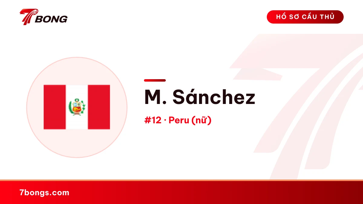 M. Sánchez — Peru (nữ)