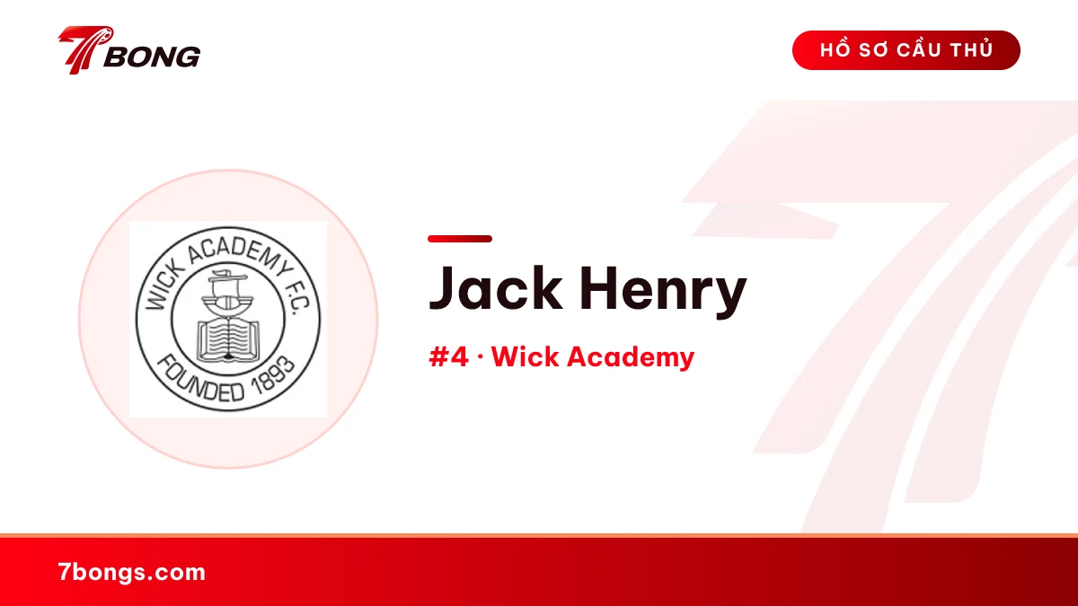 Jack Henry — Wick Academy