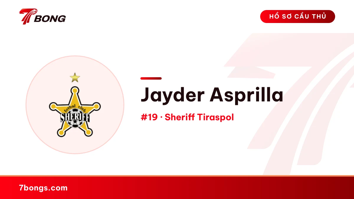 Jayder Asprilla — Sheriff Tiraspol