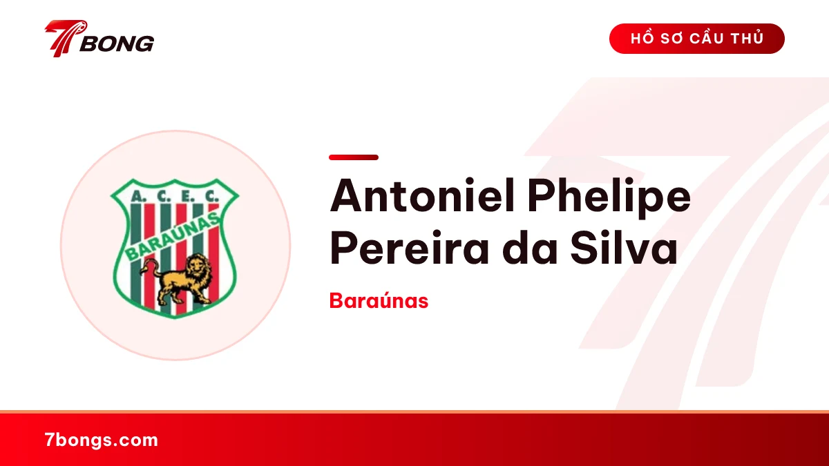 Antoniel Phelipe Pereira da Silva — Baraúnas