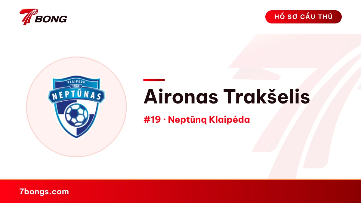 Aironas Trakšelis — Neptūną Klaipėda