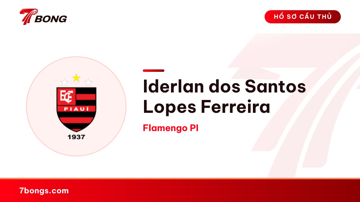 Iderlan dos Santos Lopes Ferreira — Flamengo PI