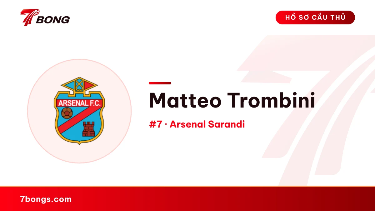 Matteo Trombini — Arsenal Sarandi