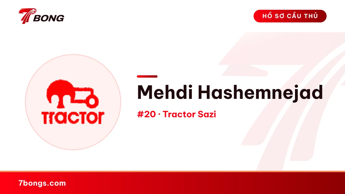 Mehdi Hashemnejad — Tractor Sazi