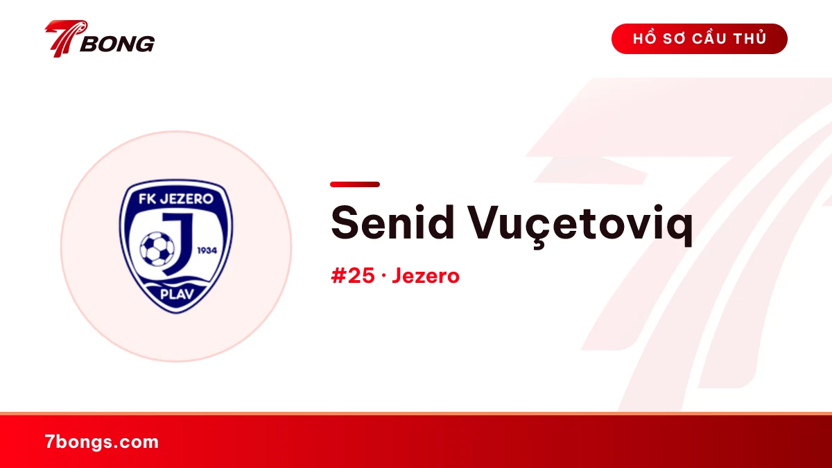 Senid Vuçetoviq — Jezero