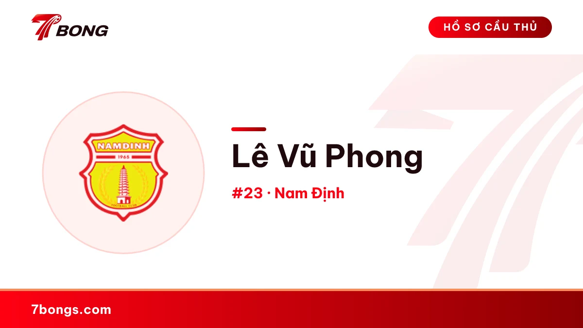Lê Vũ Phong — Nam Định