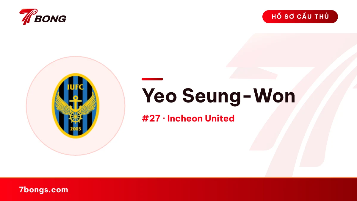 Yeo Seung-Won — Incheon United