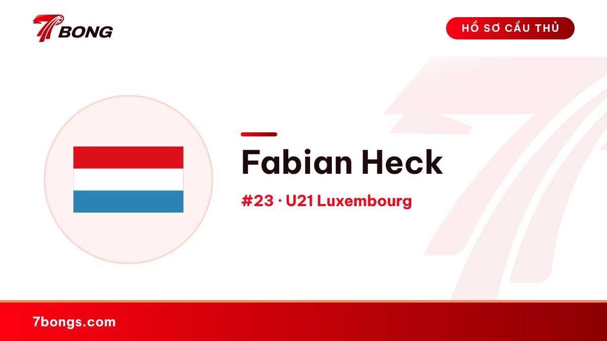Fabian Heck — U21 Luxembourg