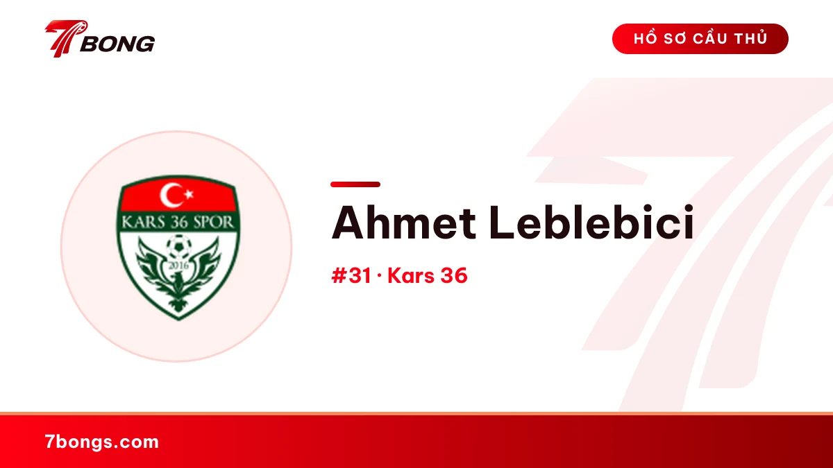 Ahmet Leblebici — Kars 36