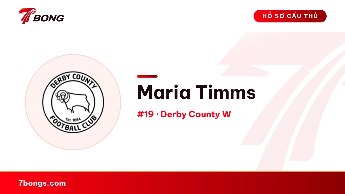 Maria Timms — Derby County W