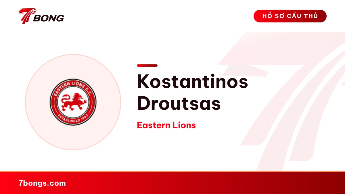 Kostantinos Droutsas — Eastern Lions