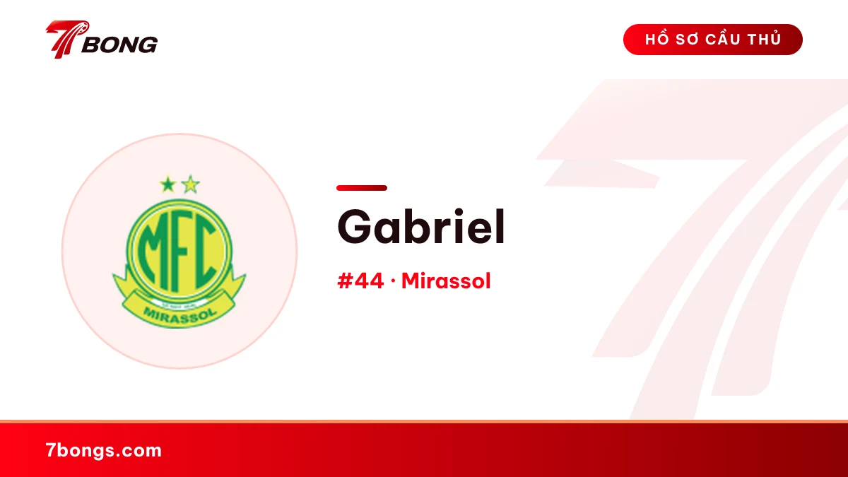 Gabriel — Mirassol