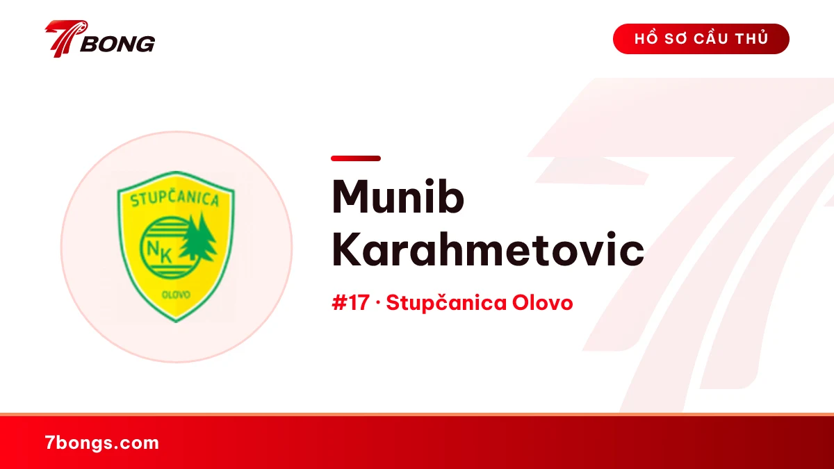 Munib Karahmetovic — Stupčanica Olovo