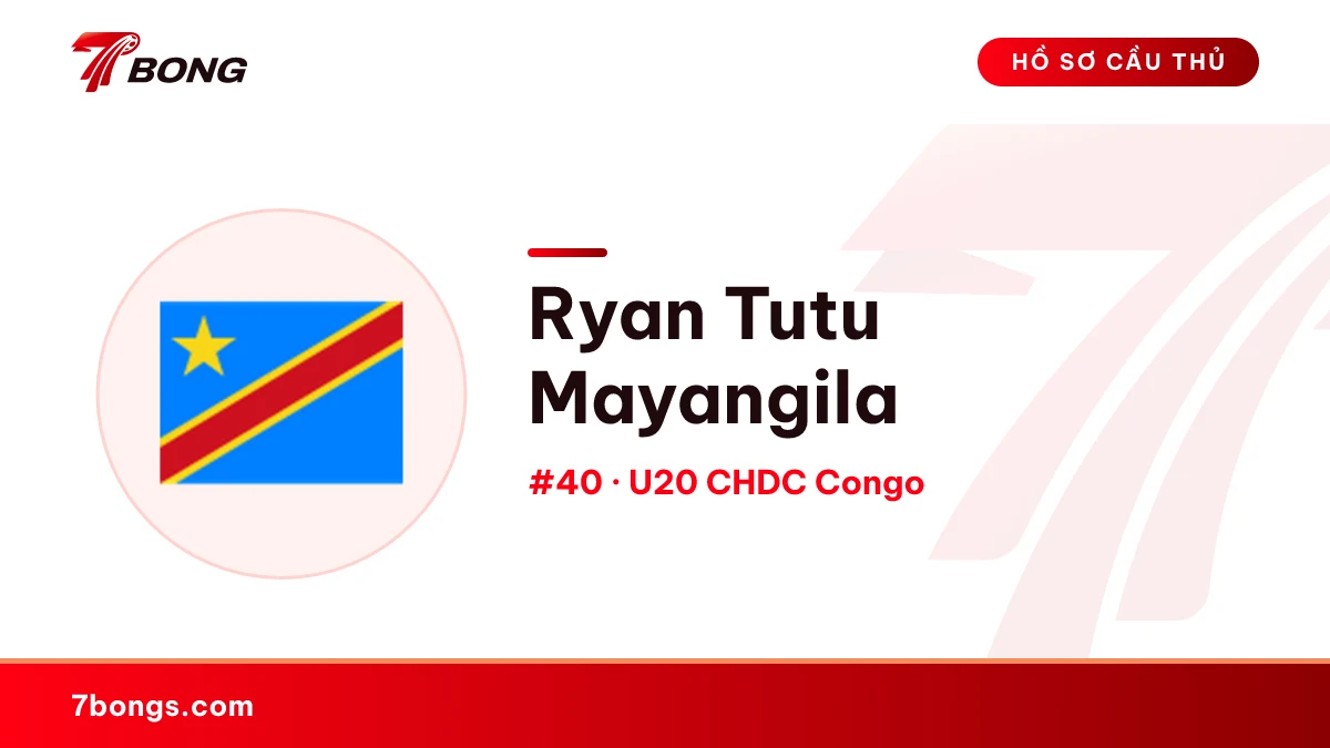 Ryan Tutu Mayangila — U20 CHDC Congo
