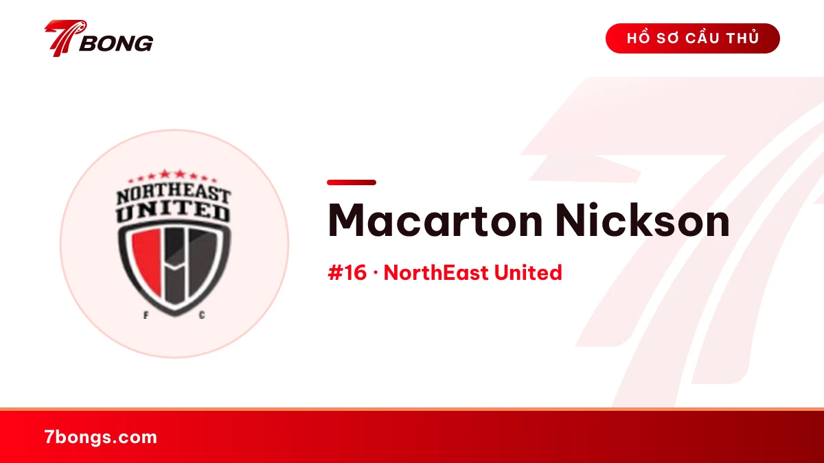 Macarton Nickson — NorthEast United