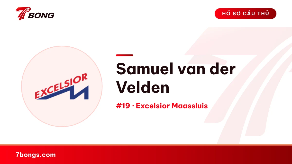 Samuel van der Velden — Excelsior Maassluis