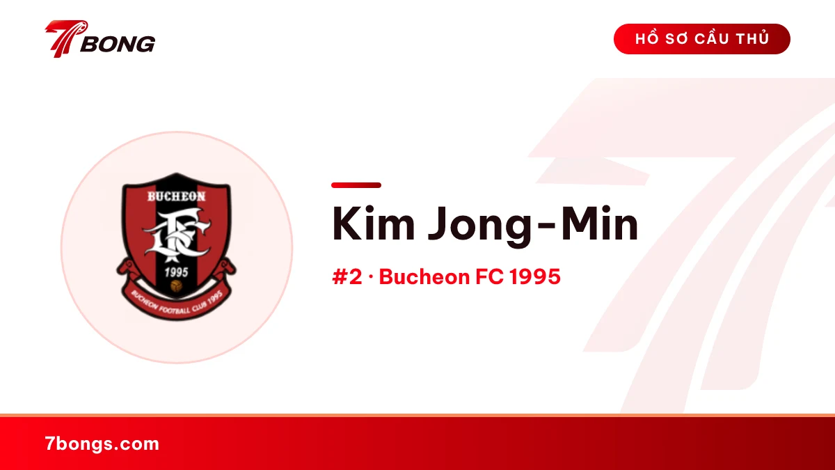 Kim Jong-Min — Bucheon FC 1995