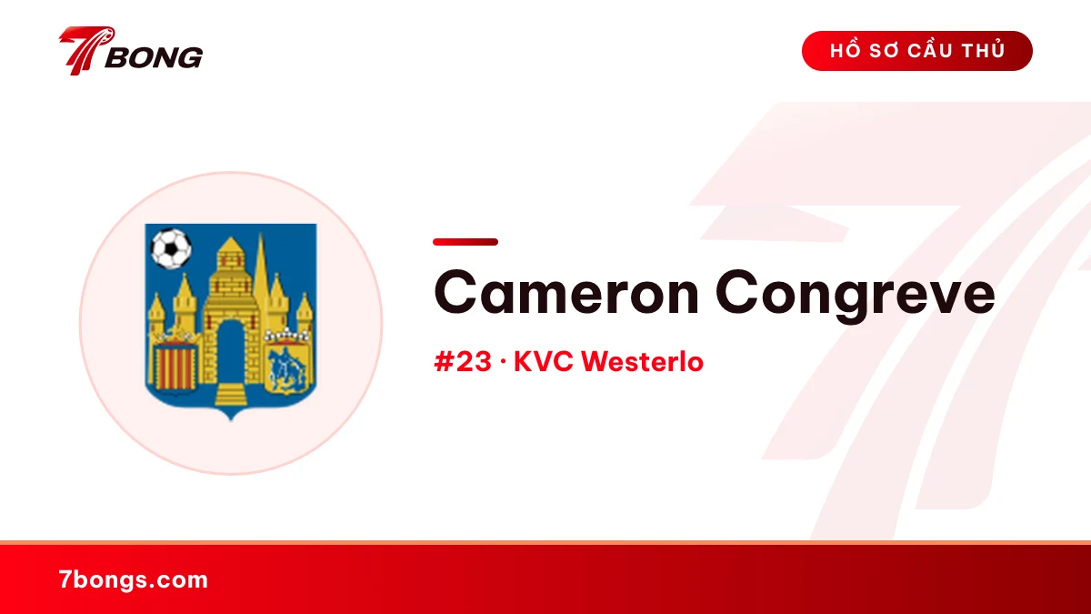 Cameron Congreve — KVC Westerlo