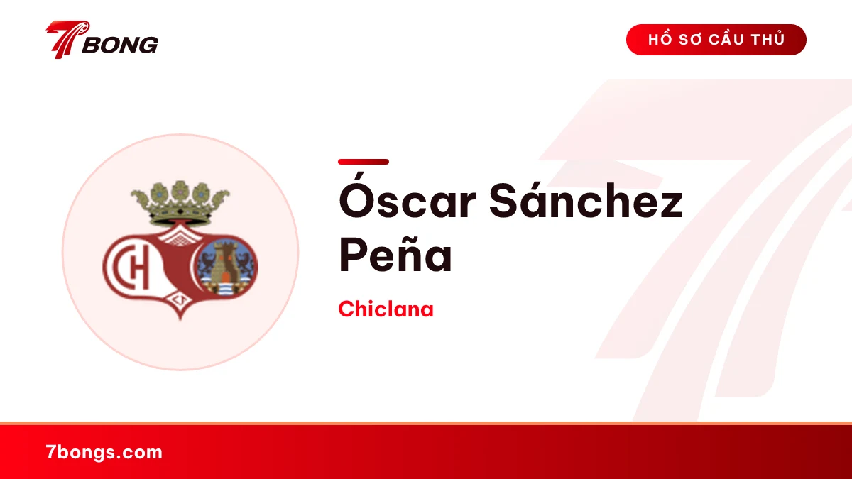 Óscar Sánchez Peña — Chiclana