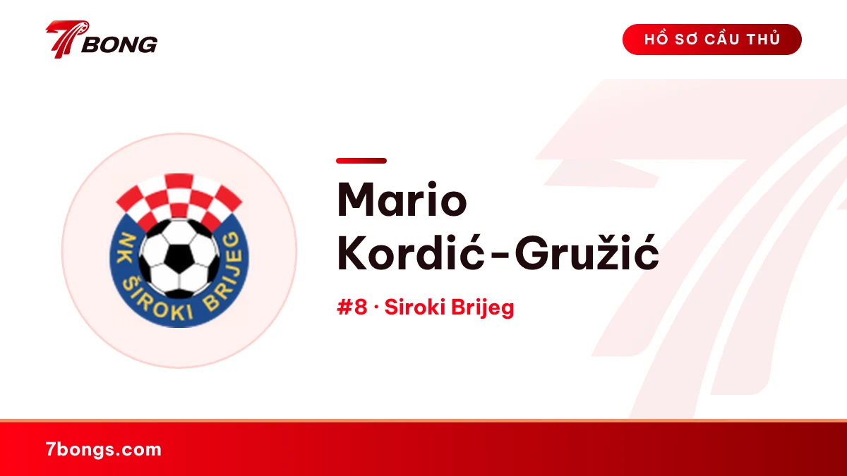 Mario Kordić-Gružić — Siroki Brijeg