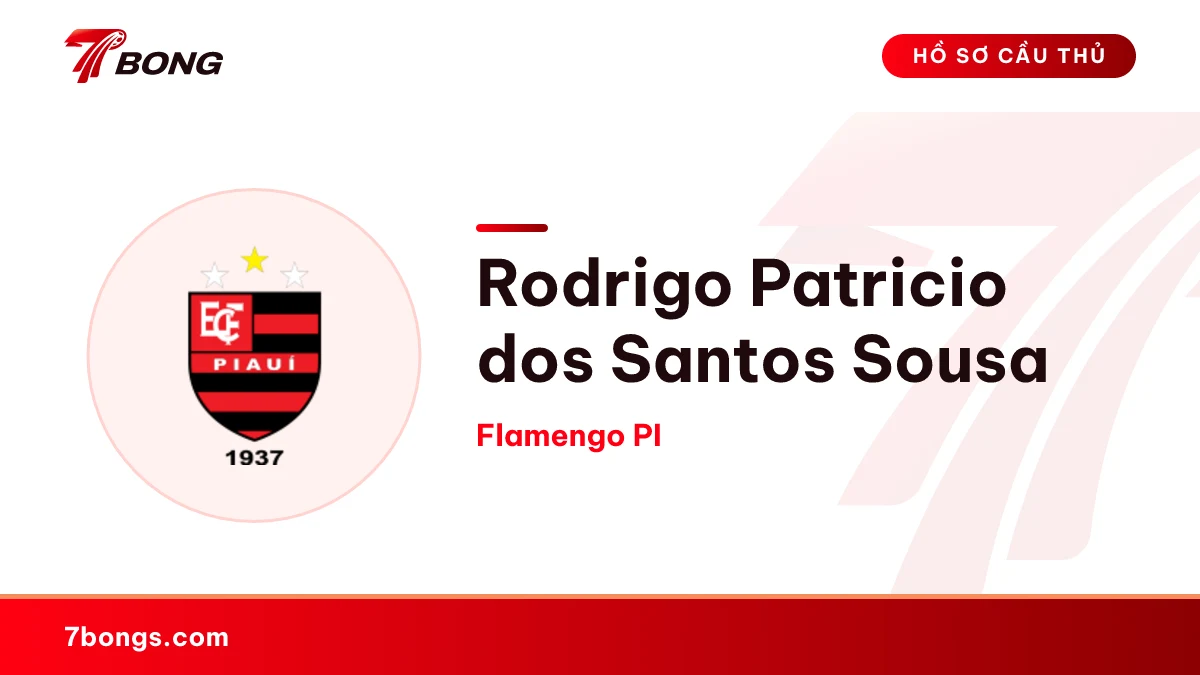 Rodrigo Patricio dos Santos Sousa — Flamengo PI