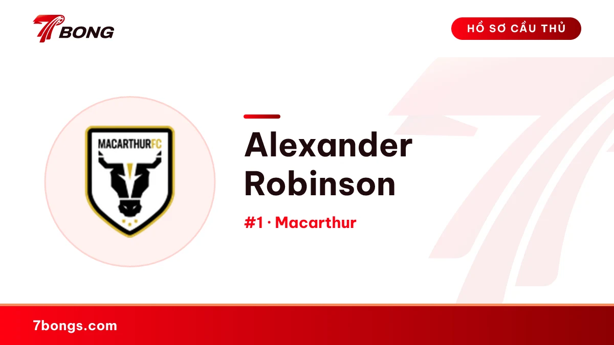 Alexander Robinson — Macarthur