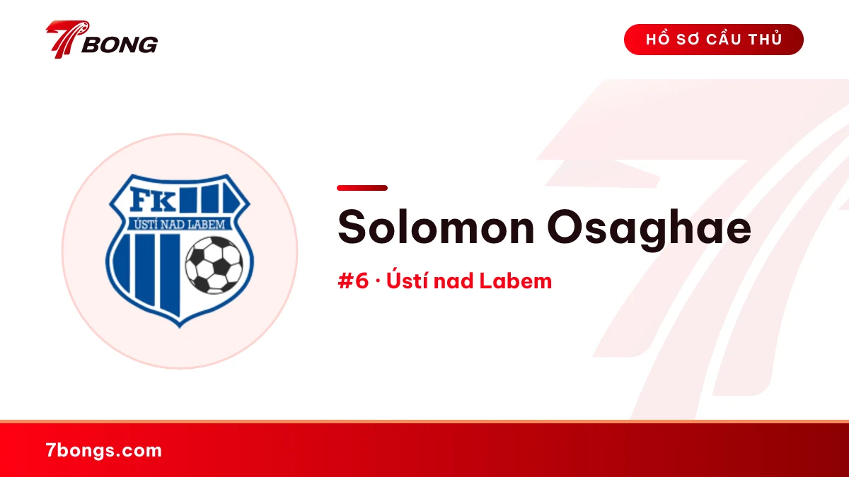 Solomon Osaghae — Ústí nad Labem