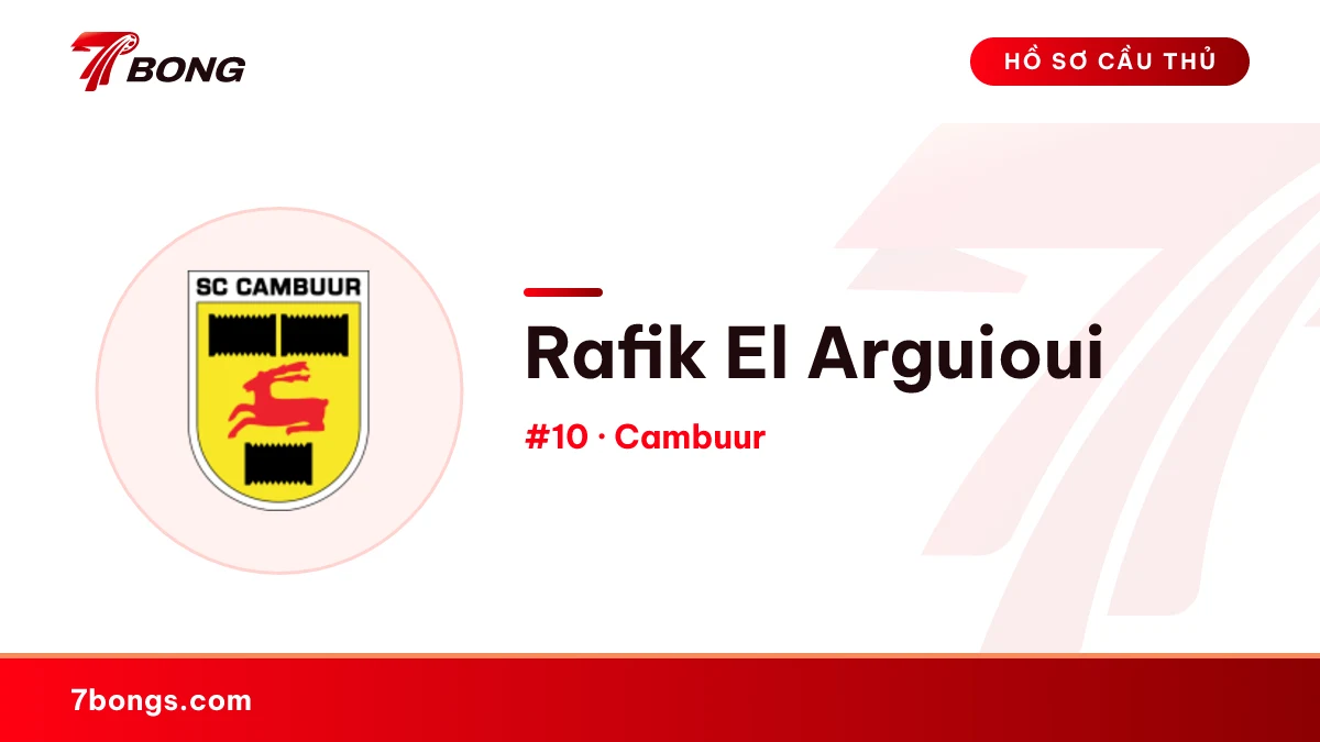 Rafik El Arguioui — Cambuur