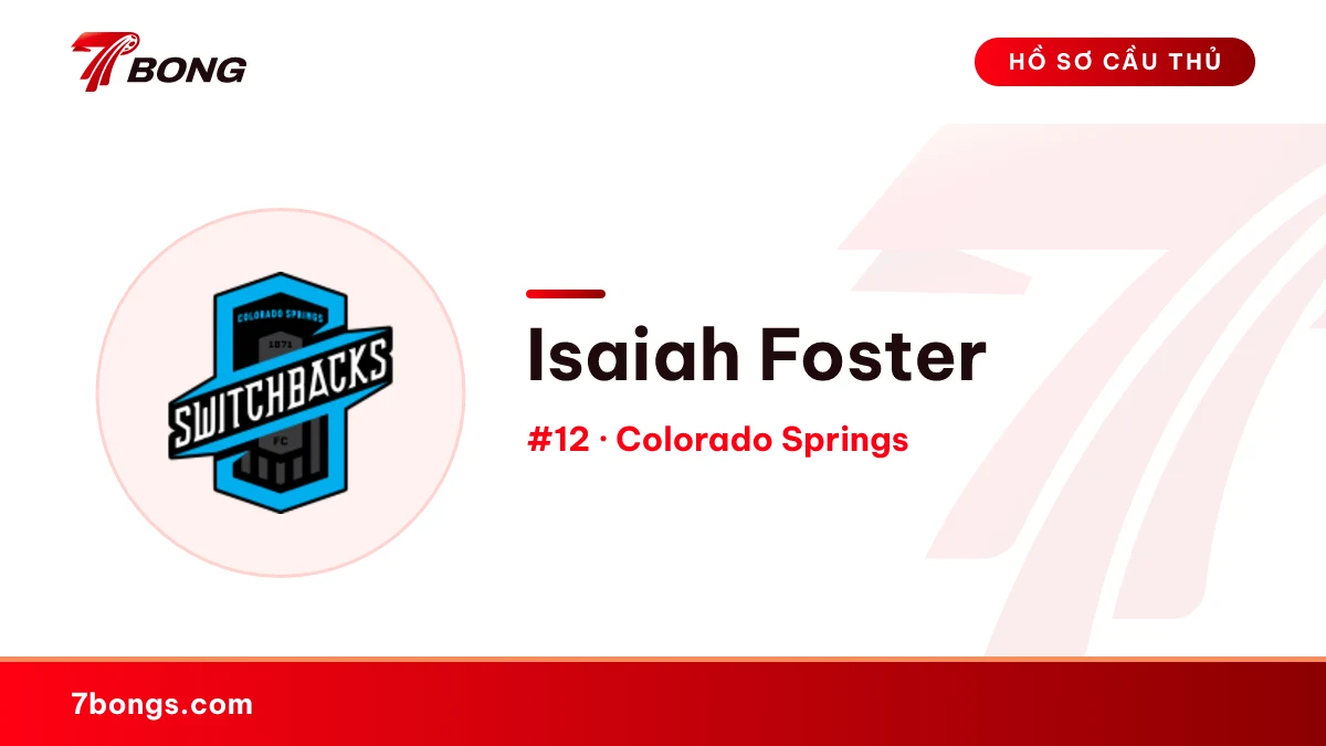 Isaiah Foster — Colorado Springs
