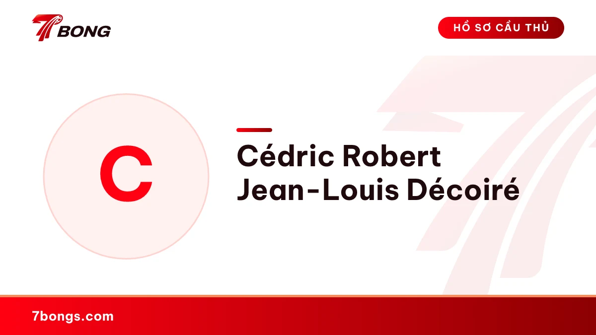 Cédric Robert Jean-Louis Décoiré