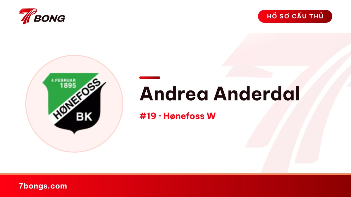 Andrea Anderdal — Hønefoss W