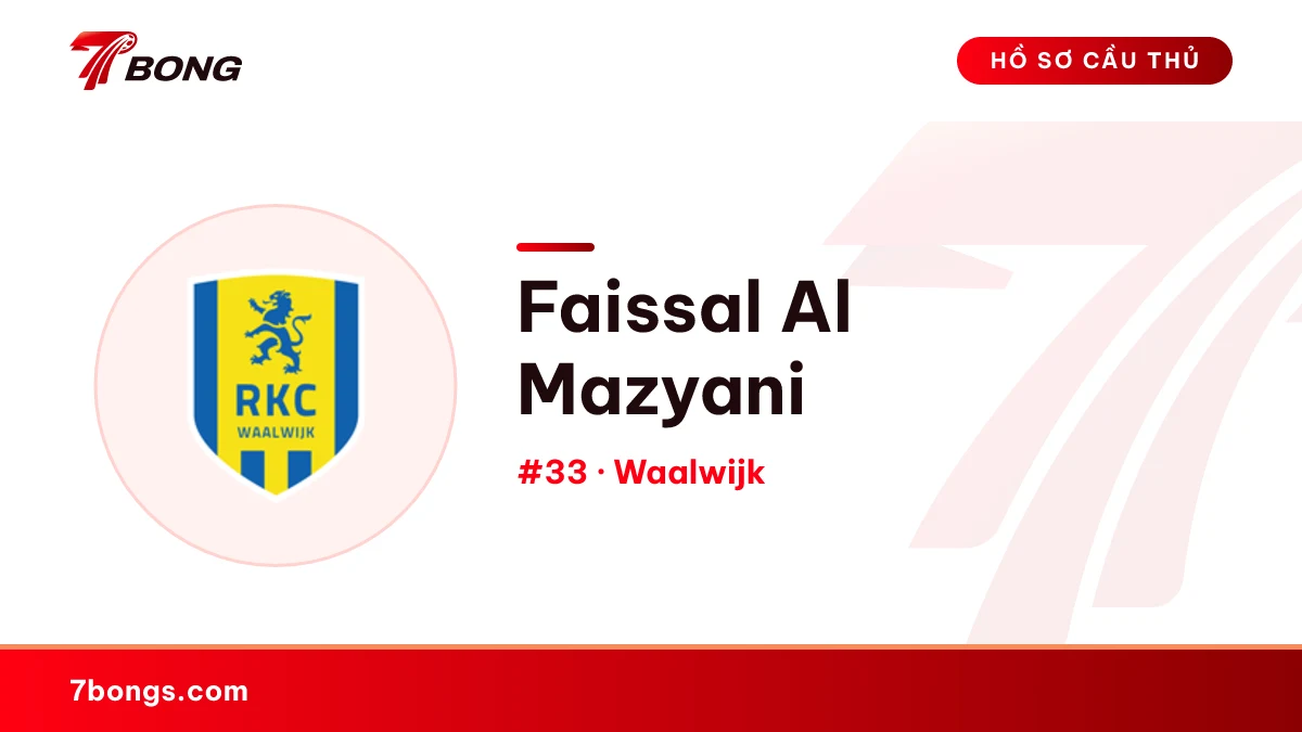 Faissal Al Mazyani — Waalwijk
